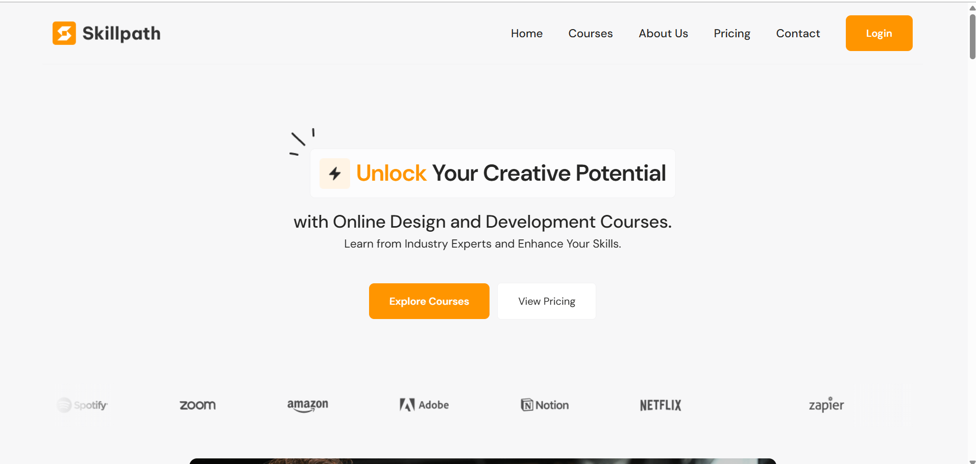 Kaksha | E-Learning Website (Frontend)